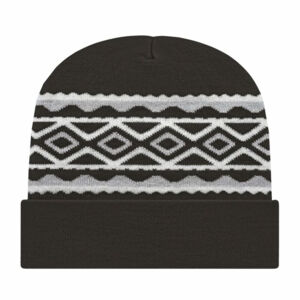 USA- Made Diamond Cuffed Beanie Thumbnail