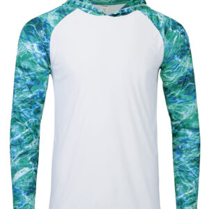 Men's Biloxi Performance Colorblocked Hooded Sweatshirt Thumbnail