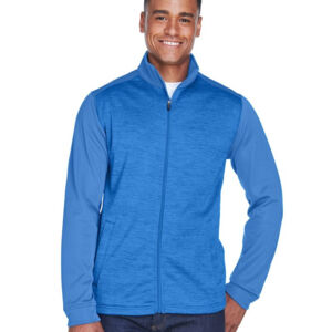 Men's Newbury Colorblock Mélange Fleece Full-Zip jacket Thumbnail