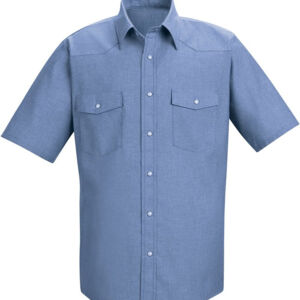 Men's Deluxe Western Style Short Sleeve Shirt Thumbnail