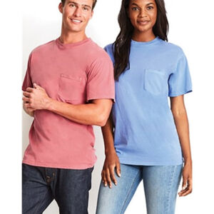 Unisex Inspired Dye Pocket T-Shirt Thumbnail