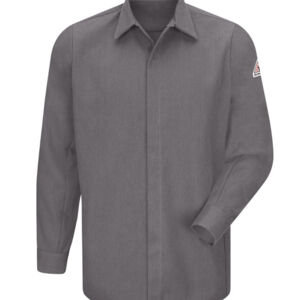 Men's Concealed-Gripper Pocketless Long Sleeve Shirt - CoolTouch® 2 Thumbnail