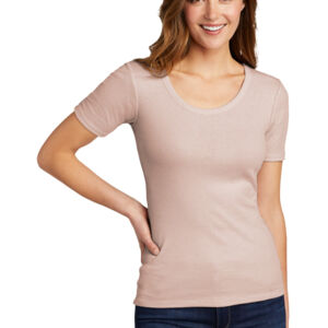 Women's V.I.T. Rib Scoop Neck Tee Thumbnail