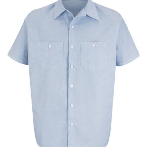 Men's Tall Industrial Stripe Work Shirt Thumbnail