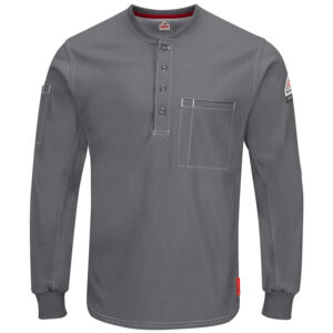 Men's iQ Series® Plus Long Sleeve Henley Thumbnail