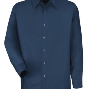 Men's Tall Specialized Pocketless Long Sleeve Work Shirt Thumbnail