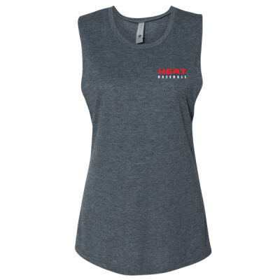 Heat American Flag - Women’s Festival Muscle Tank Thumbnail