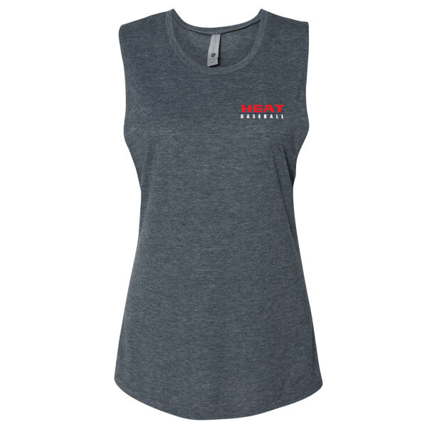 Heat American Flag - Women’s Festival Muscle Tank Thumbnail