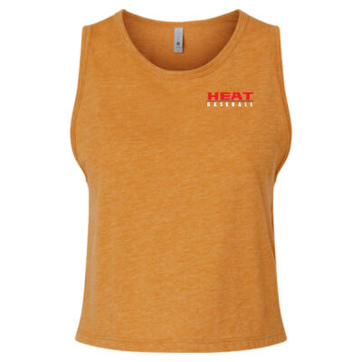 Heat American Flag - Women's Festival Crop Tank Thumbnail