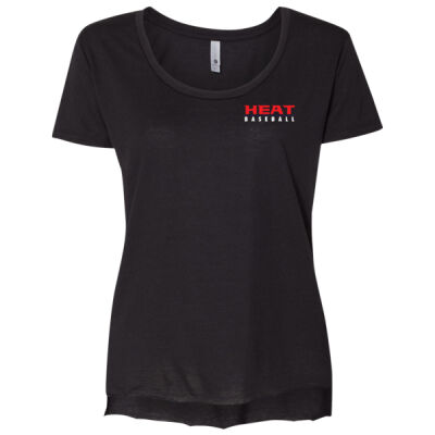 Heat American Flag - Women's Festival Scoop Neck T-Shirt Thumbnail