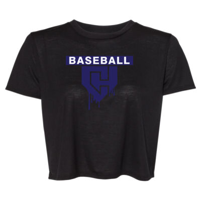 Drippy - Women’s Flowy Crop Tee Thumbnail