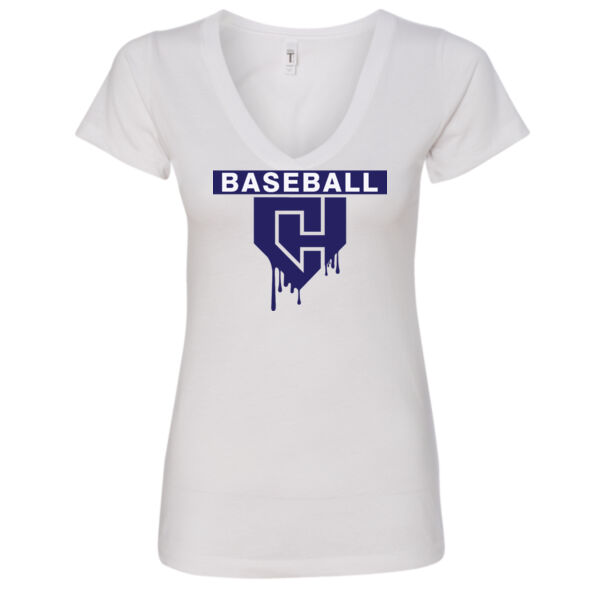 Drippy - Women's Ideal V-Neck T-Shirt Thumbnail