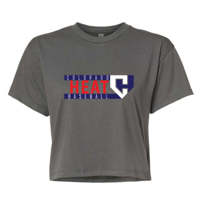 Colorado Heat Baseball - Women's Ideal Crop Top Thumbnail
