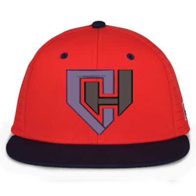 On field Game hat - Perforated GameChanger Flat Bill Thumbnail